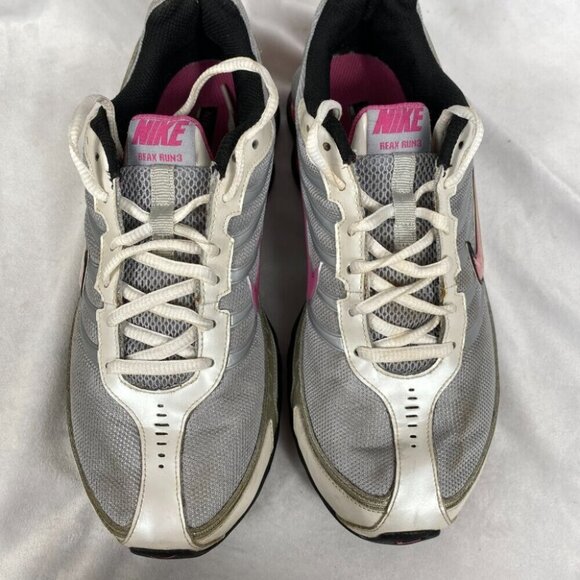 Nike REAX RUN 3 Athletic SHOES SNEAKERS~Women Size 9~Silver Pink 324845-061 - Picture 7 of 16
